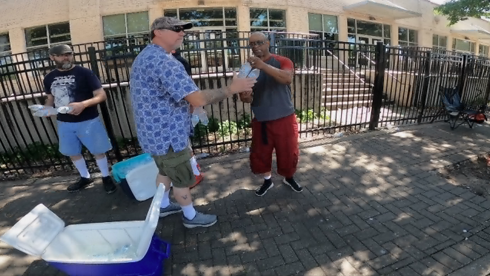 Chattanooga nonprofit making sure homeless community stays hydrated during extreme heat